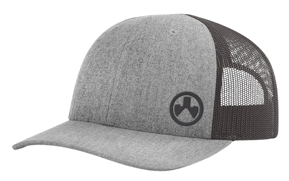 Magpul MAG1106-003 Icon Trucker Hat Black/Red Adjustable Snapback M/L Structured