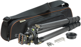 Leupold 180378 Mark 5 Tripod Kit Tripod 3.50-60" High Black Carbon Fiber