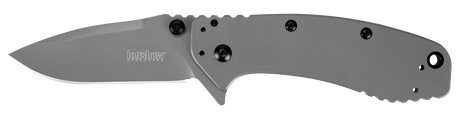 Kershaw 1556TI Cryo II3.25" Folding Drop Point Plain TiCN 8Cr13MoV SS Blade Gray TiCN Stainless Steel Handle Includes Pocket Clip