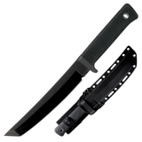 Cold Steel CS49LRT Recon7" Fixed Tanto Plain Black Tuff-Ex Finish SK-5 Steel Blade/Black Kray-Ex Handle Includes Sheath