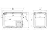 Dometic CFX3 45 Cooler-Freezer AND Cargo-Fridge Slide
