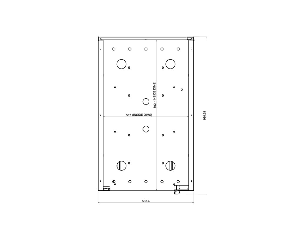 Cargo Slide-Fridge Slide 95L to 100L