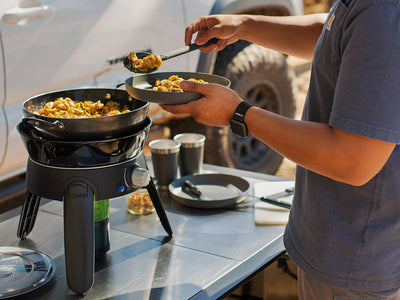 Front Runner Outfitters - Safari Chef 30 HP/ Portable 5 Piece/ Gas Barbeque/ Camp Cooker
