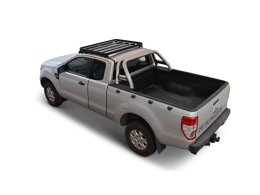 Ford Ranger T6 4th Gen Extended Cab (2012-2022) Slimline II Roof Rack Kit - Low Profile