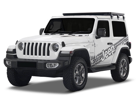 Jeep Wrangler JL 2 Door (2018-Current) Slimline II 1-2 Roof Rack Kit