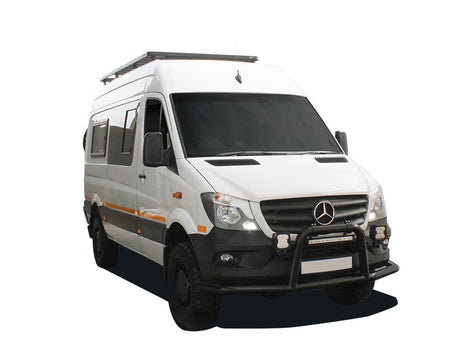 Mercedes Benz Sprinter 144in-170in - L2-L3 - MWB-LWB Wheelbase w-OEM Tracks (2006-Current) Slimline II Roof Rack Kit - Tall