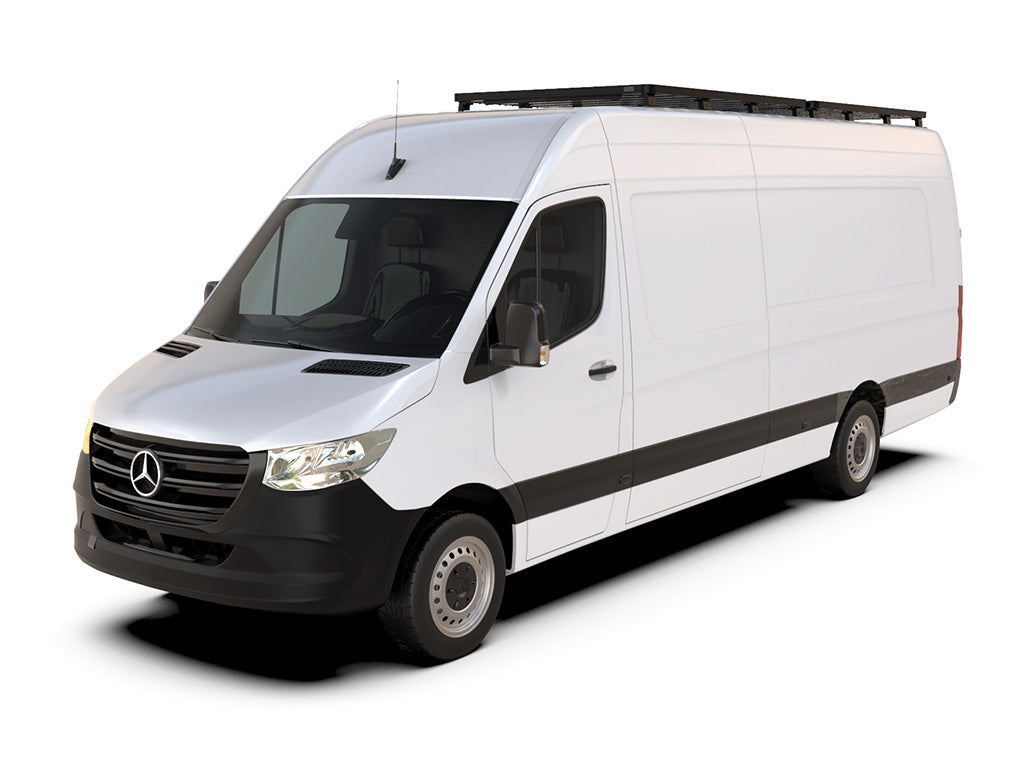 Mercedes Benz Sprinter 170in-L3-LWB Wheelbase w-o OEM Tracks (2006-Current) Slimline II Roof Rack Kit - Tall