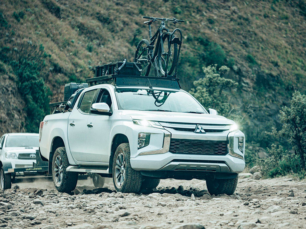 Mitsubishi Triton-L200 - 5th Gen (2015-Current) Slimline II Roof Rack Kit