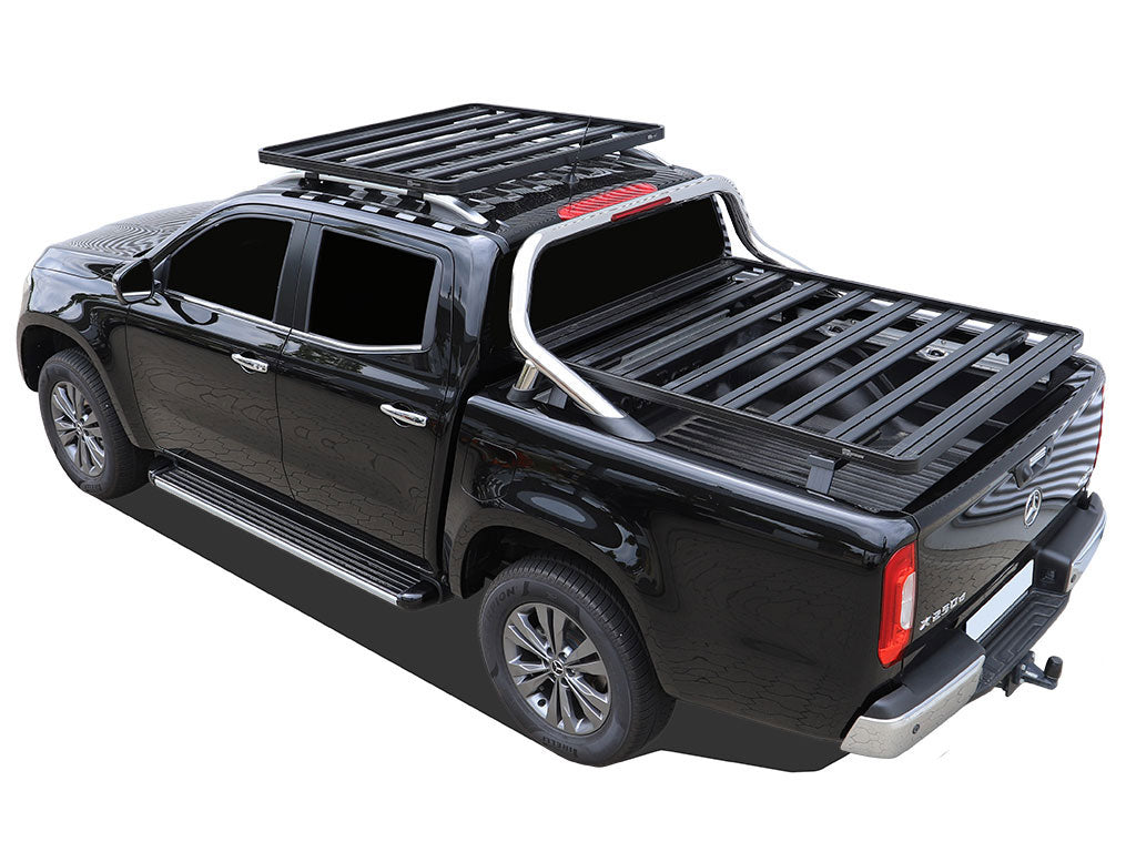 Mercedes X-Class w-MB Style Bars (2017-Current) Slimline II Load Bed Rack Kit