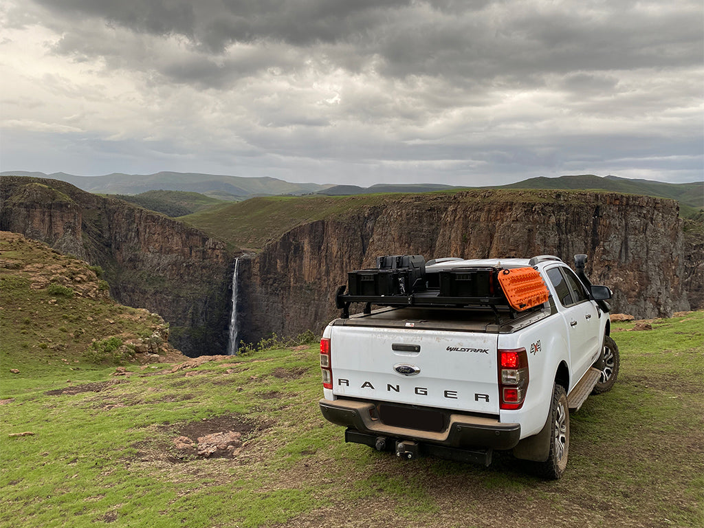 Ford Ranger Wildtrak-Raptor (2012-Current) Roll Top Slimline II Load Bed Rack Kit