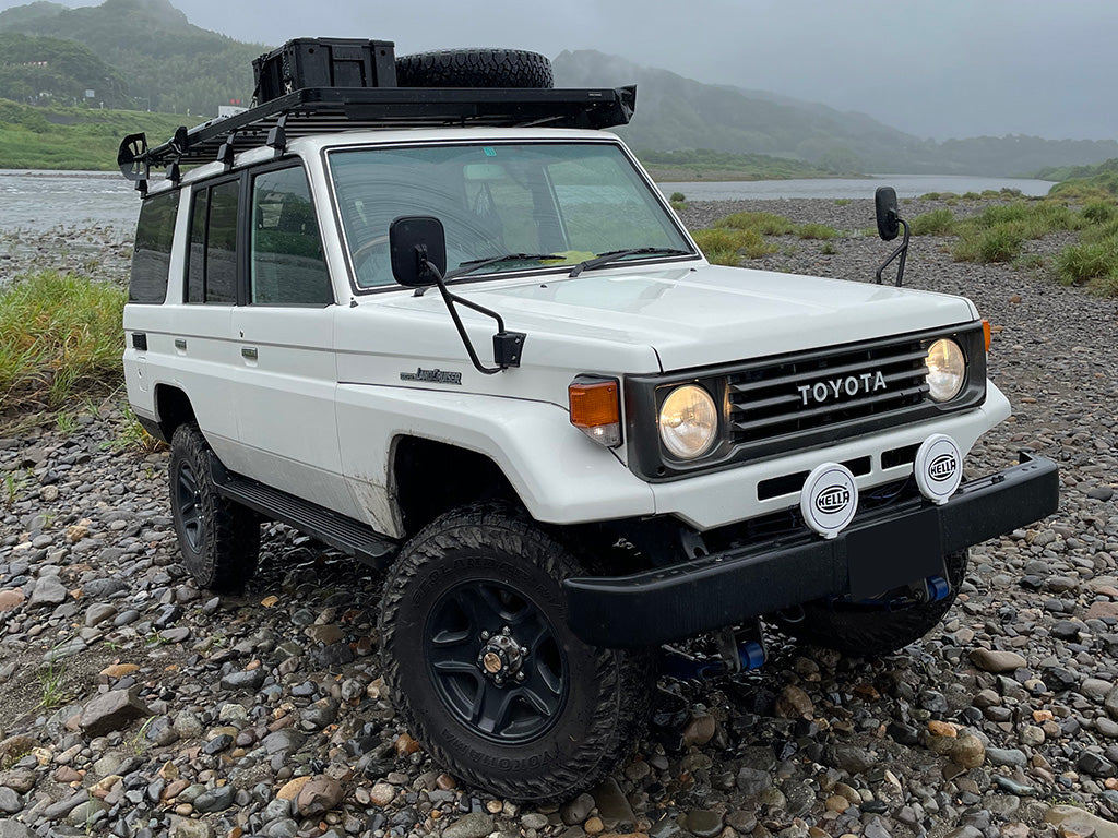Toyota Land Cruiser 76 Slimline II 3-4 Roof Rack Kit