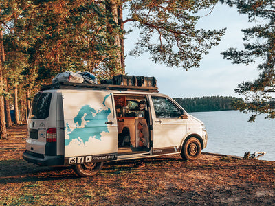 Front Runner Outfitters - Volkswagen T5 Transporter LWB (2003-2015) Slimline II 1/2 Roof Rack Kit