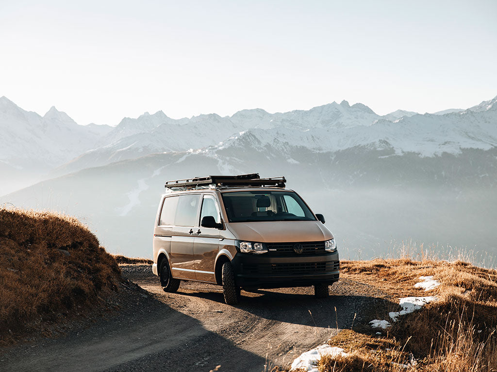 Volkswagen T7 Caravelle Transporter SWB (2022-Current) Slimline II Roof Rack Kit
