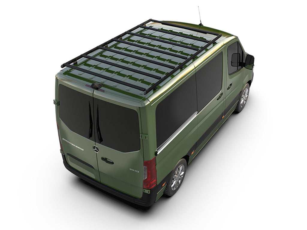 Mercedes Benz Sprinter (L1H1-128in SWB-Standard Roof) (2007-Current) Slimpro Van Rack Kit