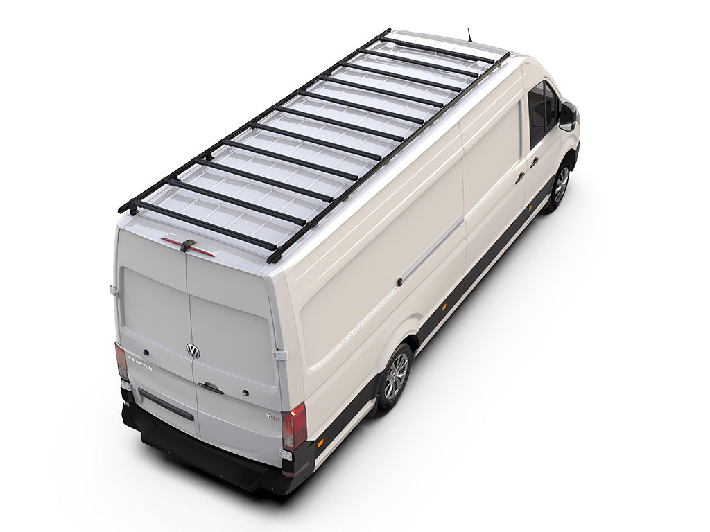 Volkswagen Crafter (L5H2- LWB Maxi-Standard Roof) (2017-Current) Slimpro Van Rack Kit