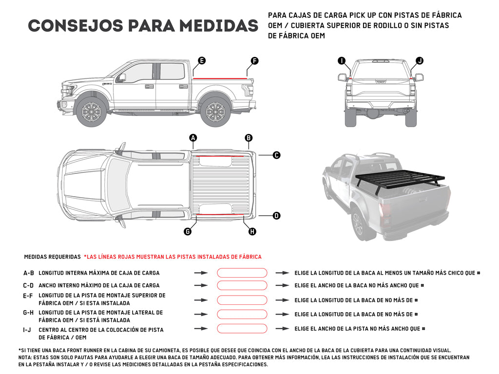 Pickup Truck Slimline II Load Bed Kit - 1345(W) x 1358(L)