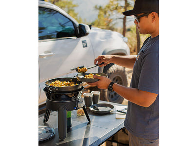 Front Runner Outfitters - Safari Chef 30 HP/ Portable 5 Piece/ Gas Barbeque/ Camp Cooker