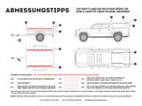 Leer Canopy Slimline II Rack Kit - Mid Size Pickup Truck 5' Bed