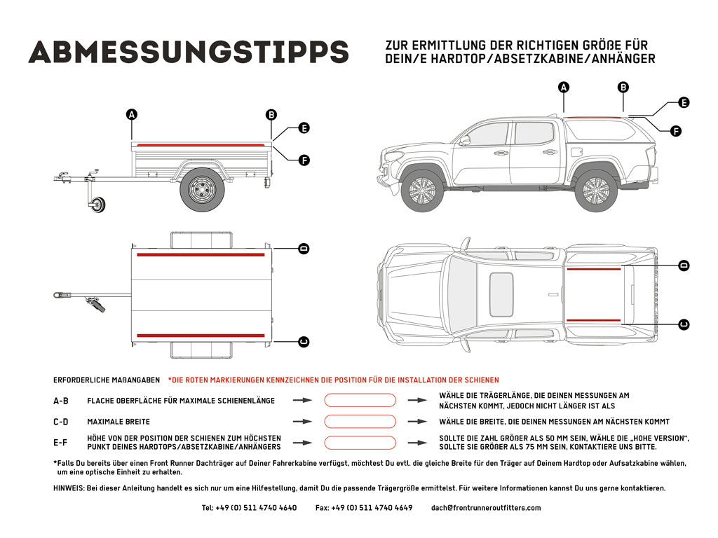 Citroën Berlingo (2019-Current) Slimline II Roof Rail Rack Kit