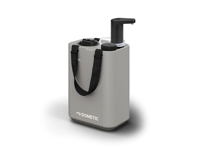 Dometic Go Water Hydration Jug 11L-2.9Gal AND Faucet - Ash