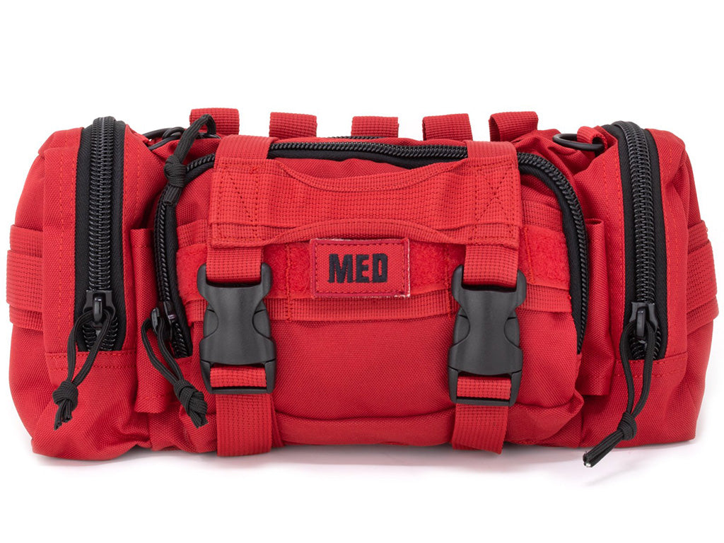 First Aid Rapid Response Kit - Red