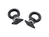 Black Tie Down Rings - Eye Bolts for Tracks