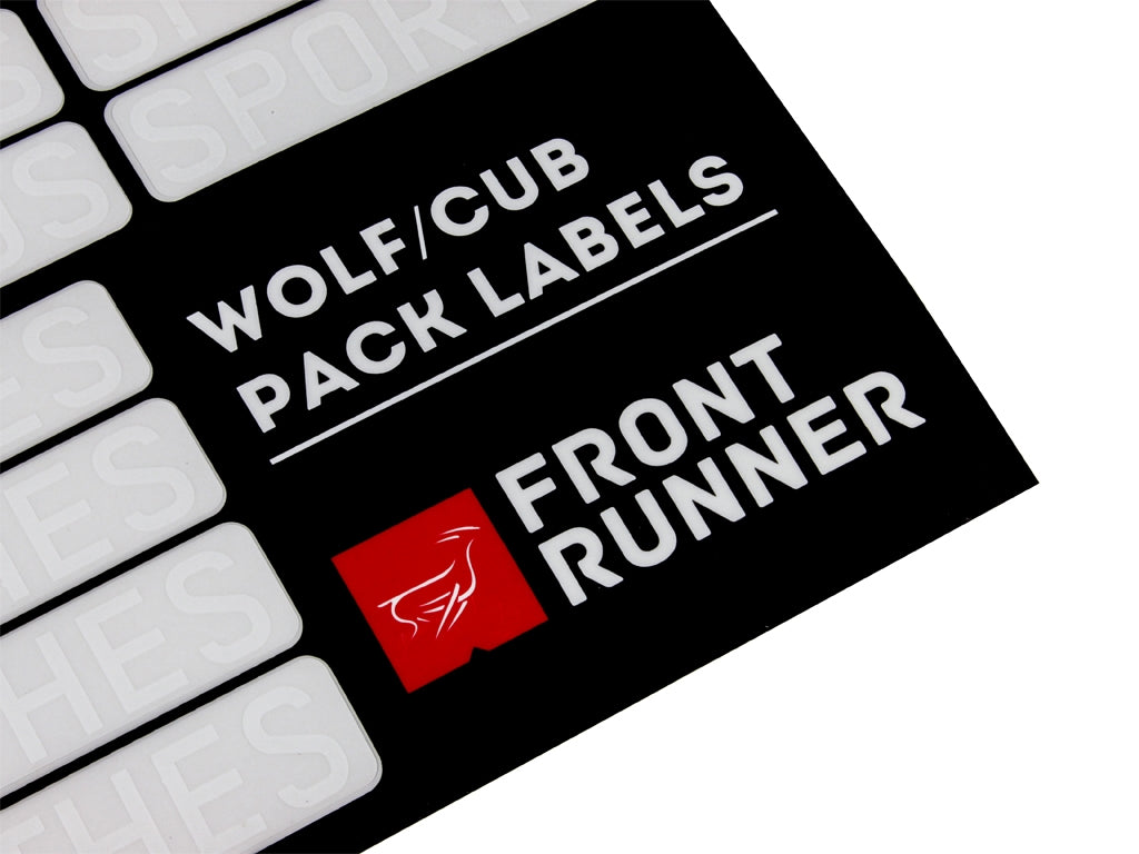 Wolf-Cub Pack Campsite Organizing Labels