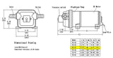 Surgeflow Compact Water System Pump - 12.5l-3.3USG Per Min